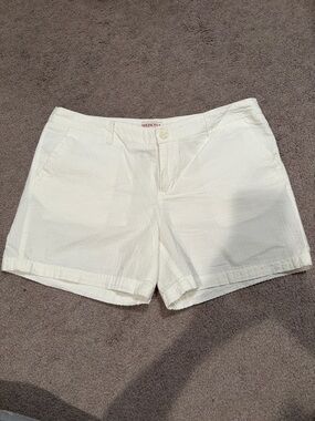 Merona White Women's Casual Bermuda Shorts